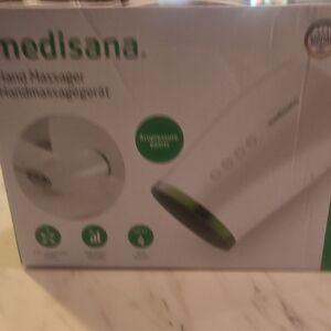 Medisana Hand Massager with Green Accents
